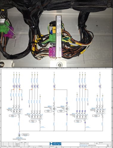Lors de la mise en œuvre d’Engineering Base Cable, le constructeur de bus bénéficie de l’expertise d’AUCOTEC et des compétences en intégration de ROTRING DATA.
